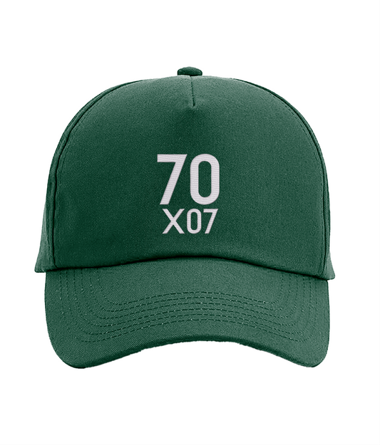 70x07 Vertical 5-panel cap