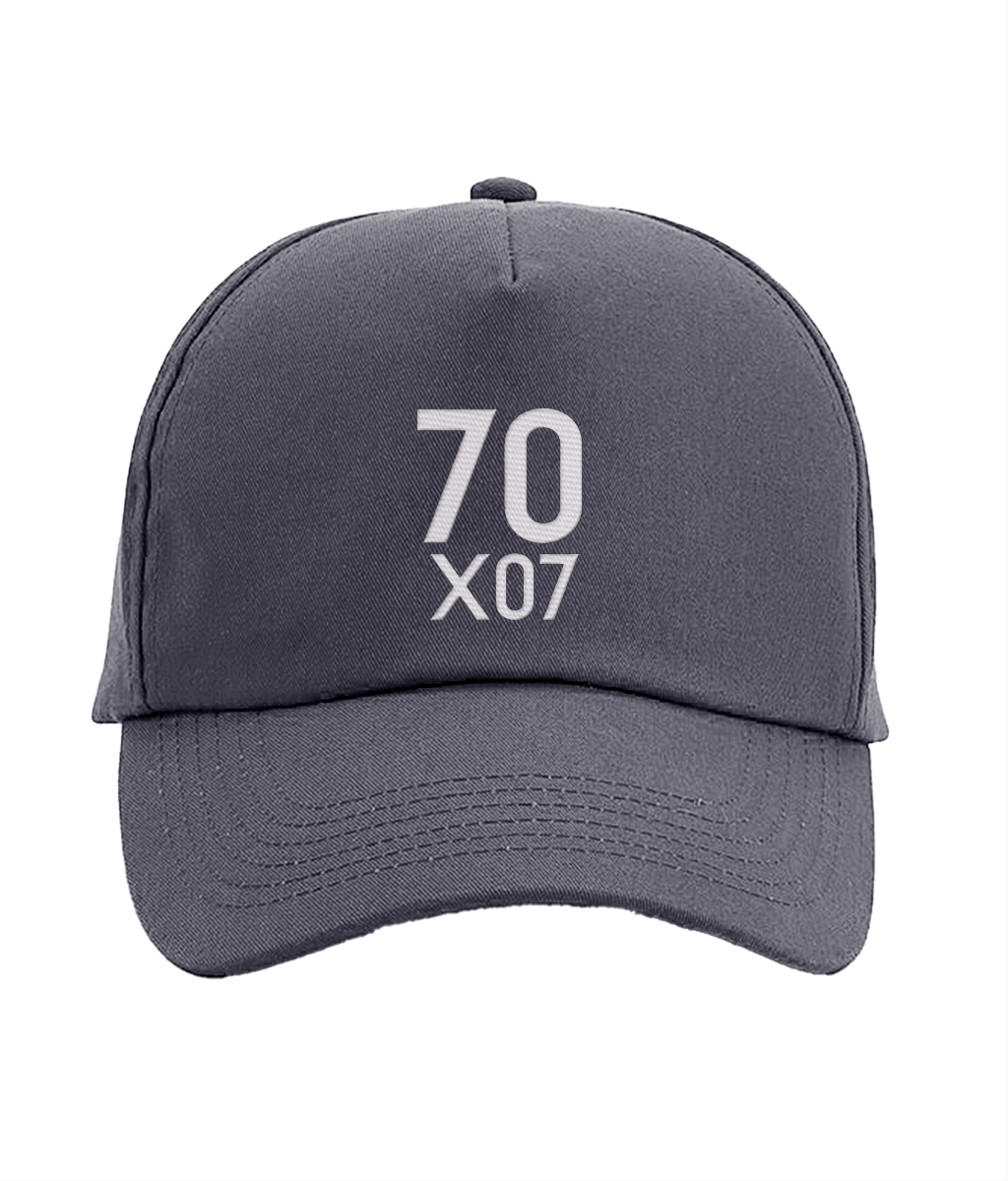 70x07 Vertical 5-panel cap