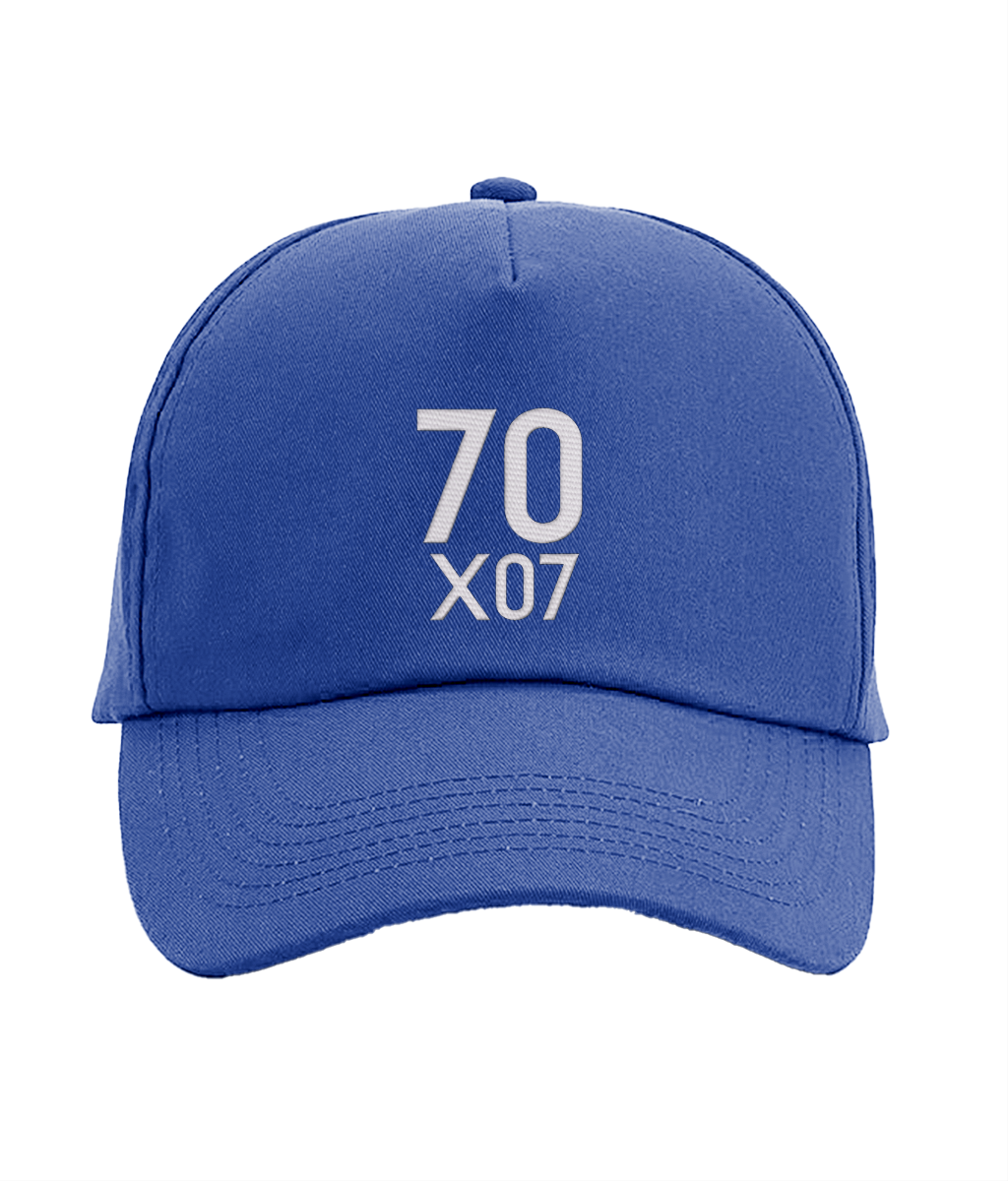 70x07 Vertical 5-panel cap