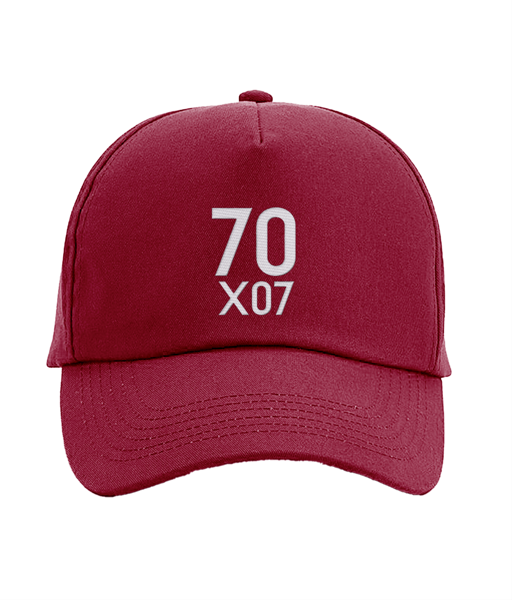70x07 Vertical 5-panel cap