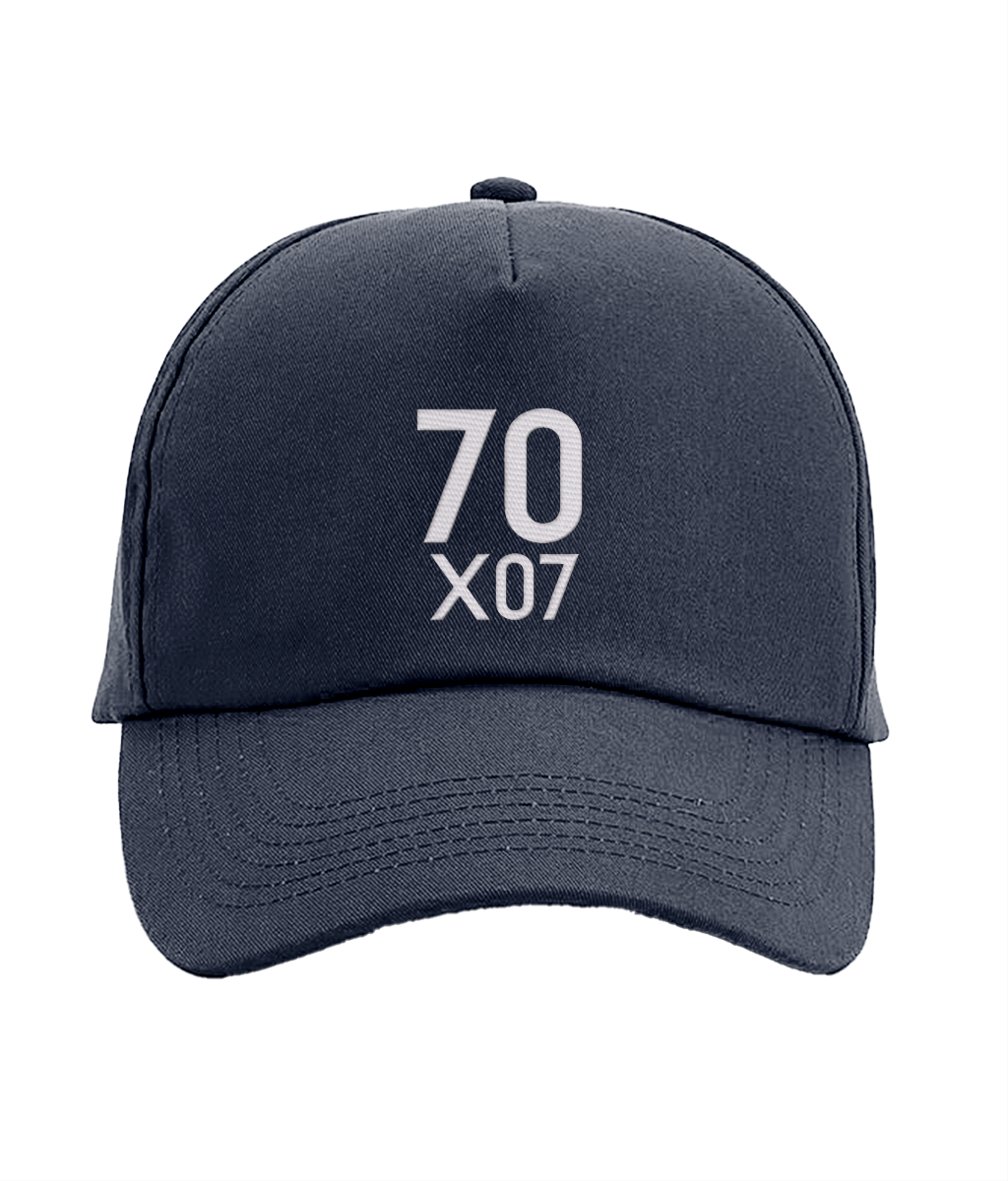 70x07 Vertical 5-panel cap