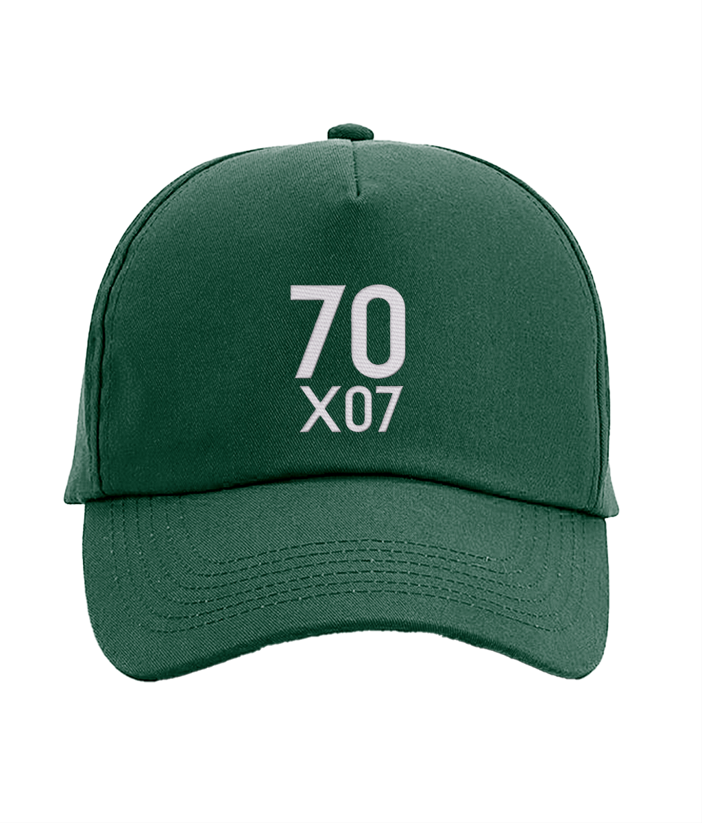 70x07 Vertical 5-panel cap