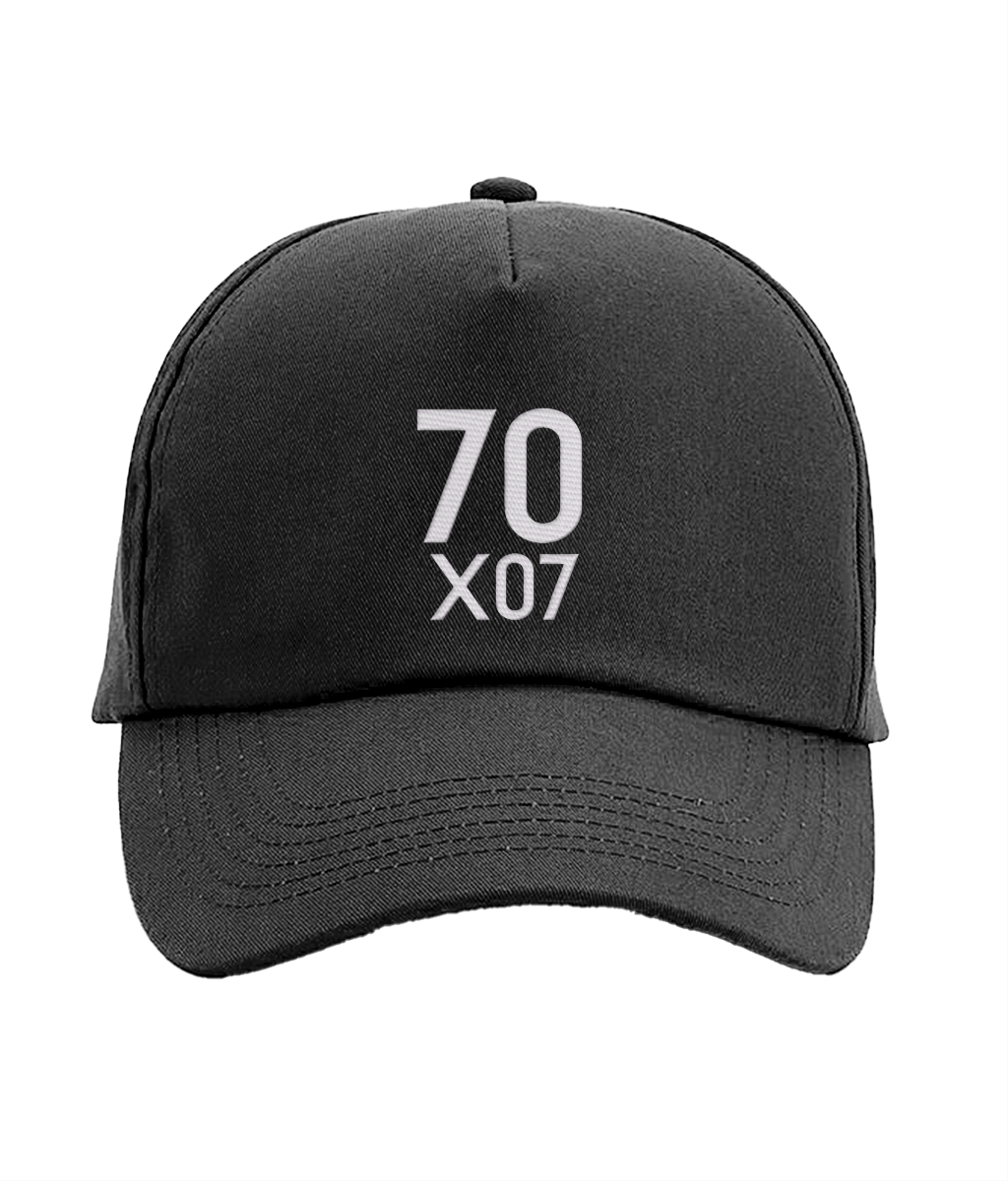 70x07 Vertical 5-panel cap