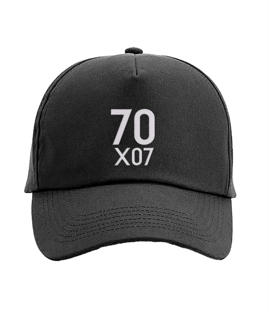 70x07 Vertical 5-panel cap